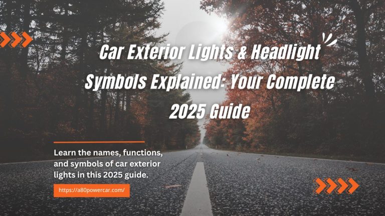 Car Exterior Lights & Headlight Symbols Explained: Your Complete 2025 Guide