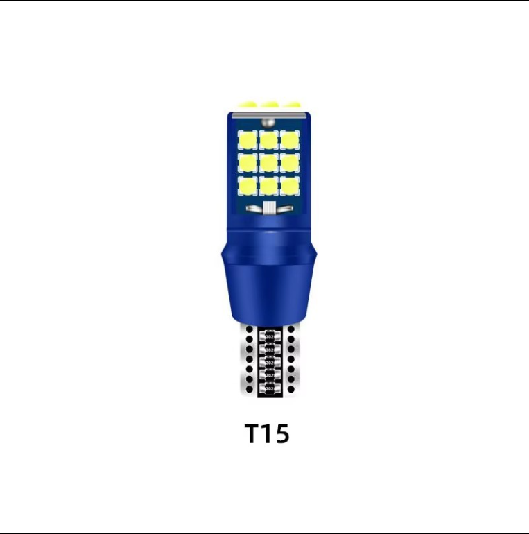 T15-3030-24SMD Blue Led Bulbs