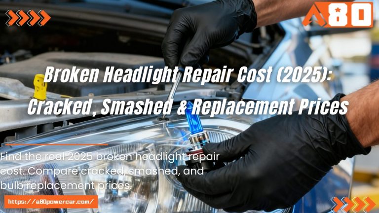 Broken Headlight Repair Cost (2025): Cracked, Smashed & Replacement Prices封面